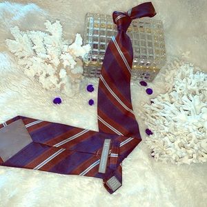Hickey Freeman silk tie